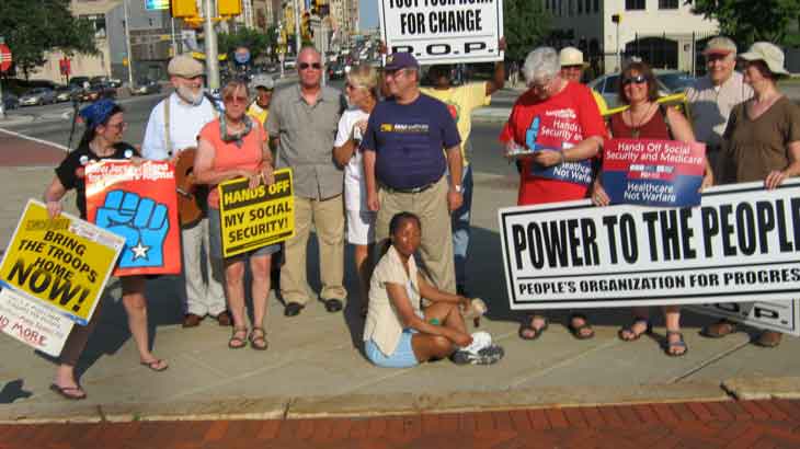 Newark POP vigil July